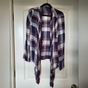 VENUS plaid shirt/shawl